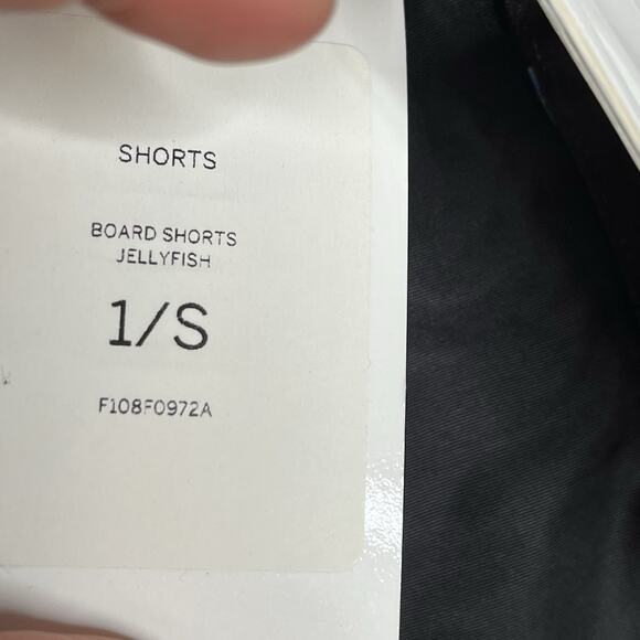 John Elliott Board Shorts Jellyfish Mens Size 1 Small Swim Trunks Tropical Beach - Picture 6 of 9